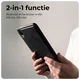Rosso Elite iPad Air 11 (24/25/26) Hoes 2-in-1 Echt Leer Book Case Zwart afbeelding 2