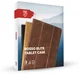 Rosso Elite iPad Air 11 (24/25/26) Hoes 2-in-1 Echt Leer Book Case Lichtbruin afbeelding 10