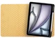 Rosso Elite iPad Air 11 (24/25/26) Hoes 2-in-1 Echt Leer Book Case Lichtbruin afbeelding 9