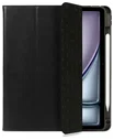 Rosso Elite iPad Air 13 (24/25) Hoes 2-in-1 Echt Leer Book Case Zwart