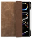 Rosso Elite iPad Pro 11 (2024/2025) Hoes 2-in-1 Echt Leer Book Case Bruin