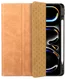 Rosso Elite iPad Pro 11 (2024/2025) Hoes 2-in-1 Echt Leer Book Case Lichtbruin afbeelding 9