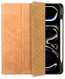 Rosso Elite iPad Pro 13 (2024/2025) Hoes 2-in-1 Echt Leer Book Case Lichtbruin