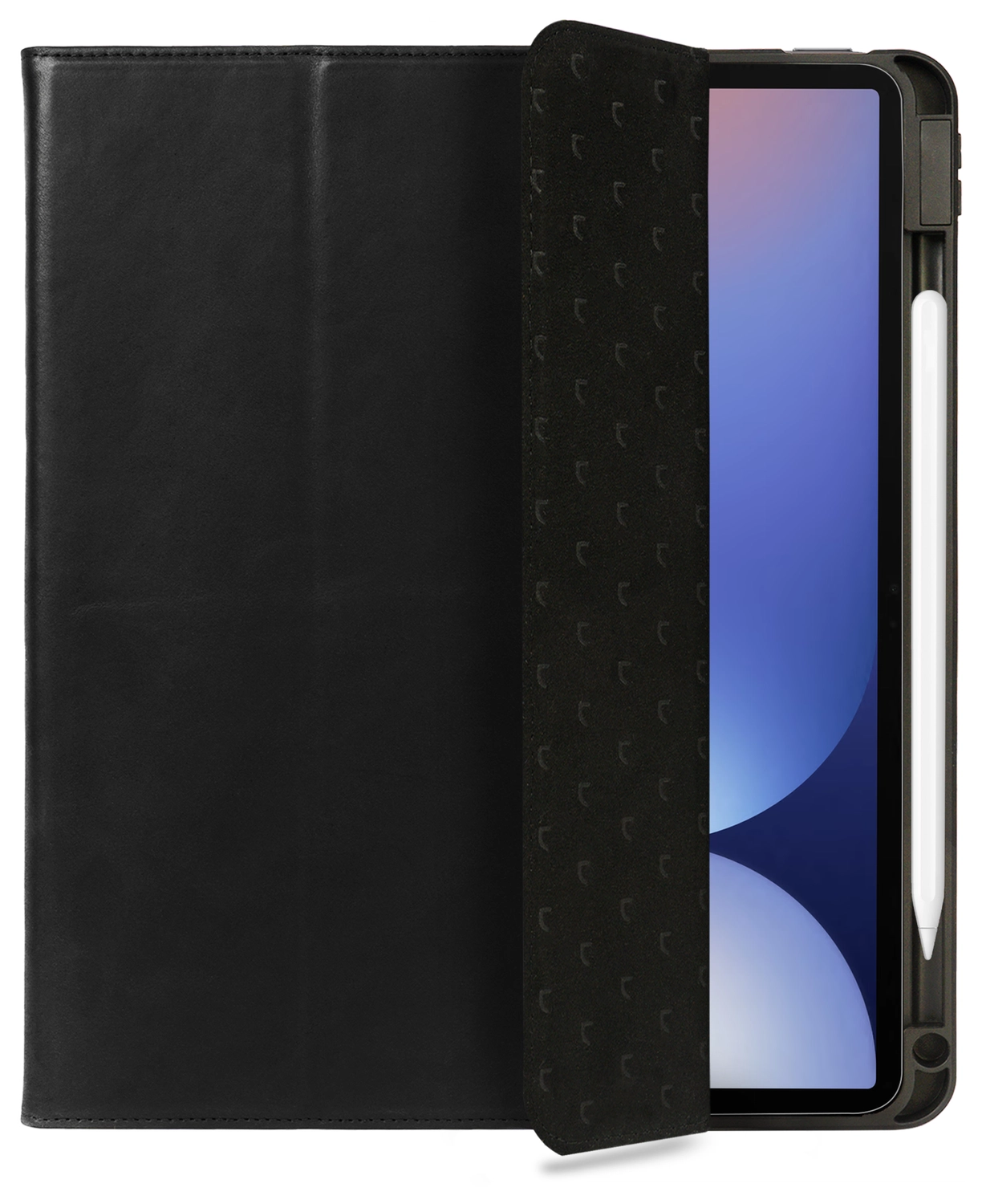 Rosso Elite Samsung Tab S10 Ultra / S9 Ultra Hoes 2-in-1 Echt Leer Zwart afbeelding 1