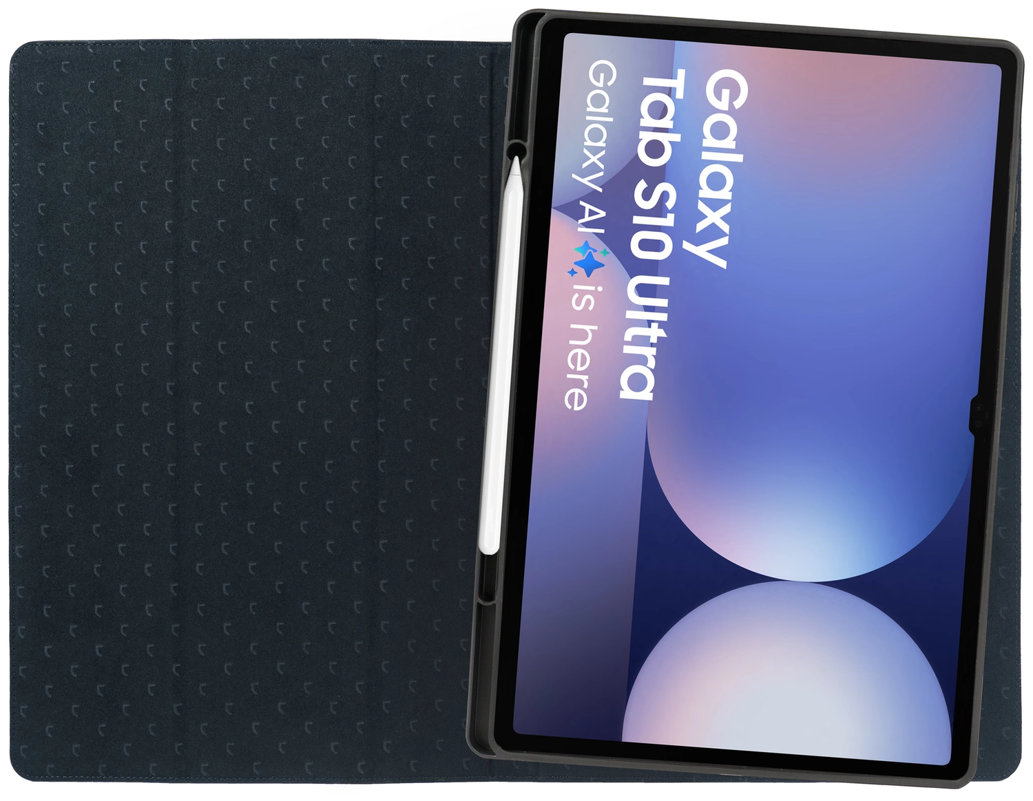Rosso Elite Samsung Tab S10 Ultra / S9 Ultra Hoes 2-in-1 Echt Leer Zwart afbeelding 8