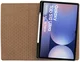 Rosso Elite Samsung Tab S10 Ultra / S9 Ultra Hoes 2-in-1 Echt Leer Bruin afbeelding 8