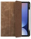 Rosso Elite Samsung Tab S10 Ultra / S9 Ultra Hoes 2-in-1 Echt Leer Bruin