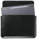 Rosso Deluxe MacBook / Laptop / iPad / Tablet Sleeve tot 14 Inch Echt Leer Zwart