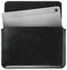 Rosso Deluxe MacBook / Laptop / iPad / Tablet Sleeve tot 11 Inch Echt Leer Zwart afbeelding 1