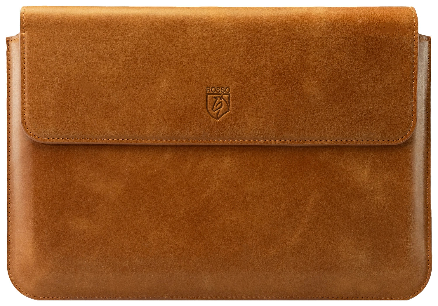 Rosso Deluxe MacBook / Laptop / iPad / Tablet Sleeve tot 11 Inch Echt Leer Bruin afbeelding 7