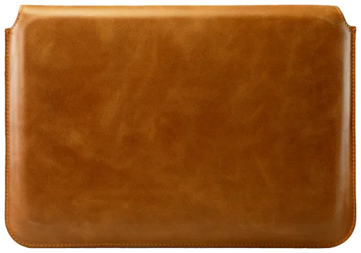 Rosso Deluxe MacBook / Laptop / iPad / Tablet Sleeve tot 11 Inch Echt Leer Bruin afbeelding 8
