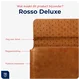Rosso Deluxe MacBook / Laptop / iPad / Tablet Sleeve tot 11 Inch Echt Leer Bruin afbeelding 2