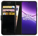 Rosso Element Oppo A5 Pro Hoesje Book Case Wallet Zwart