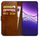 Rosso Element Oppo A5 Pro Hoesje Book Case Wallet Bruin