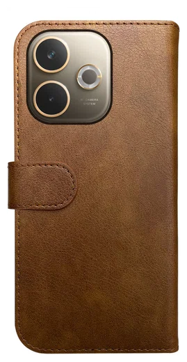 Rosso Element Oppo A5 Pro Hoesje Book Case Wallet Bruin afbeelding 2