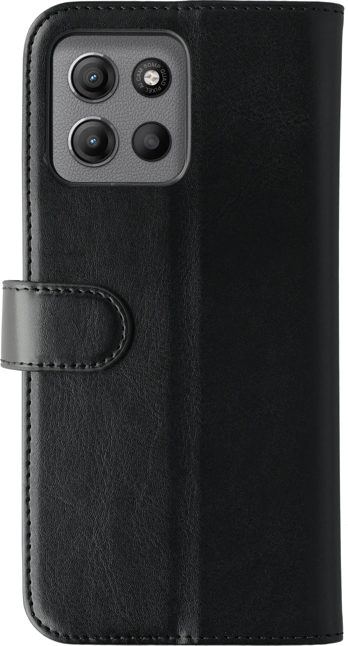 Rosso Element Motorola G15 Power Hoesje Book Case Wallet Zwart afbeelding 15