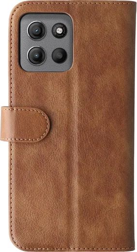 Rosso Element Motorola G15 Power Hoesje Book Case Wallet Bruin afbeelding 15