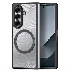 Dux Ducis Aimo Samsung Galaxy Z Fold 7 Hoesje MagSafe Back Cover Zwart afbeelding