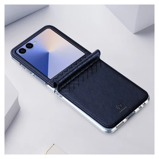 Dux Ducis Bril Samsung Galaxy Z Flip 7 Hoesje Back Cover Blauw afbeelding 10