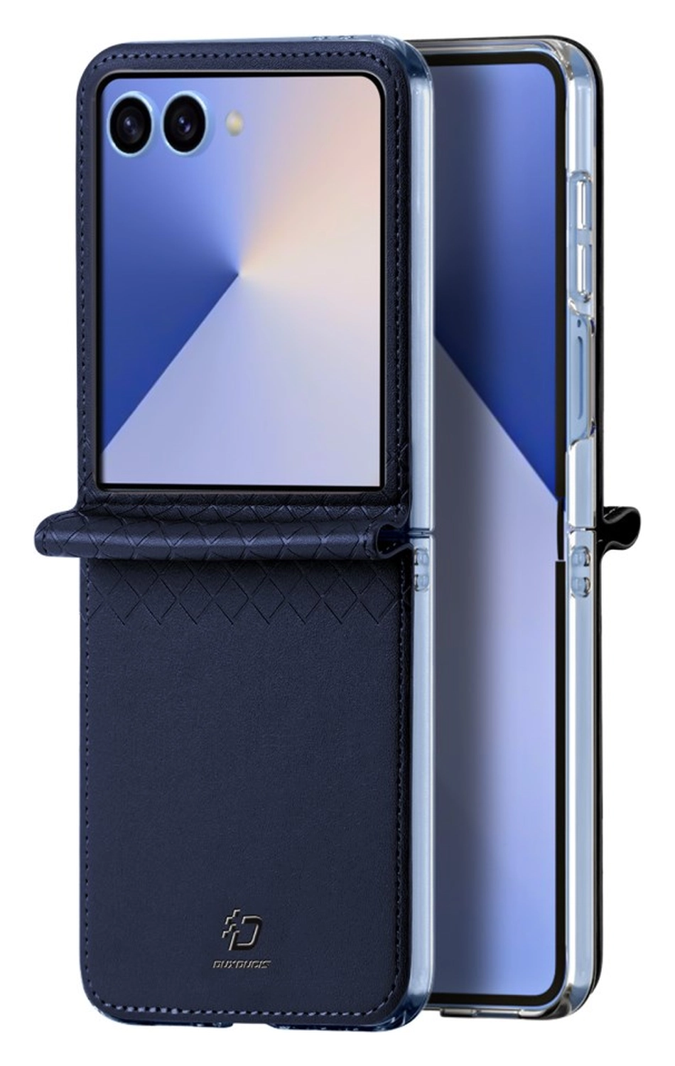 Dux Ducis Bril Samsung Galaxy Z Flip 7 Hoesje Back Cover Blauw afbeelding 2