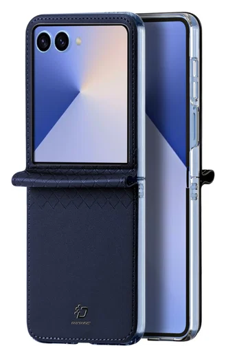 Dux Ducis Bril Samsung Galaxy Z Flip 7 Hoesje Back Cover Blauw afbeelding 2