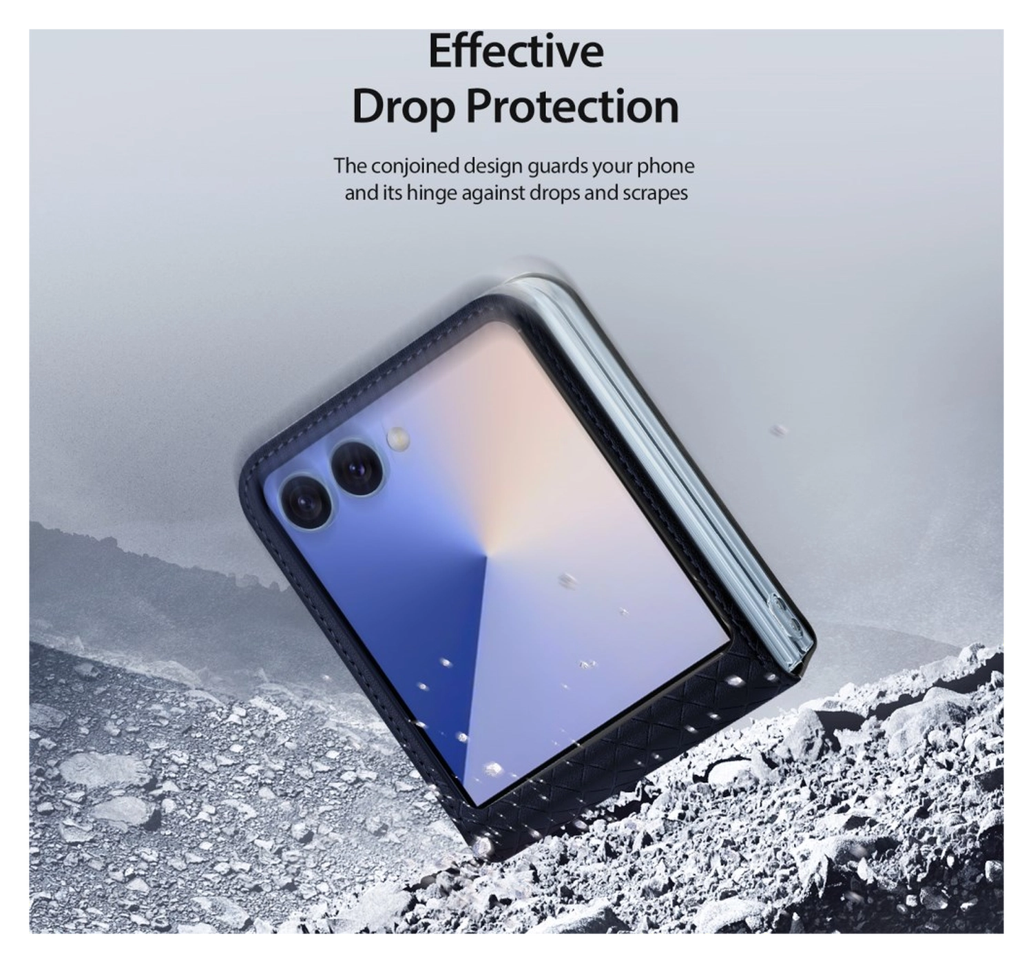 Dux Ducis Bril Samsung Galaxy Z Flip 7 Hoesje Back Cover Blauw afbeelding 7