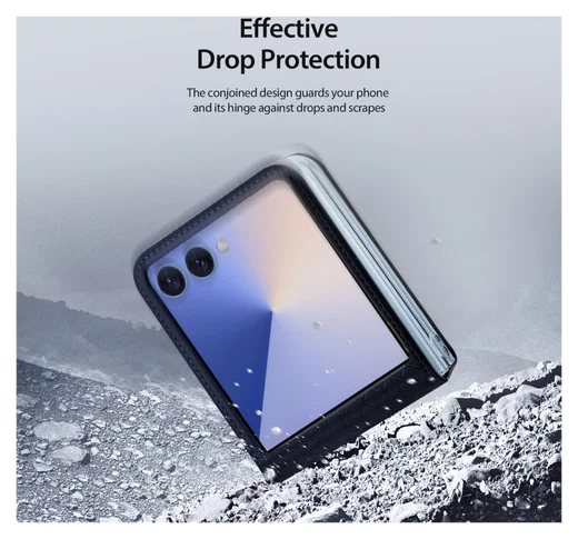 Dux Ducis Bril Samsung Galaxy Z Flip 7 Hoesje Back Cover Blauw afbeelding 7