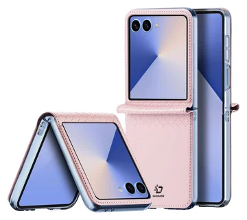 Dux Ducis Bril Samsung Galaxy Z Flip 7 Hoesje Back Cover Roze