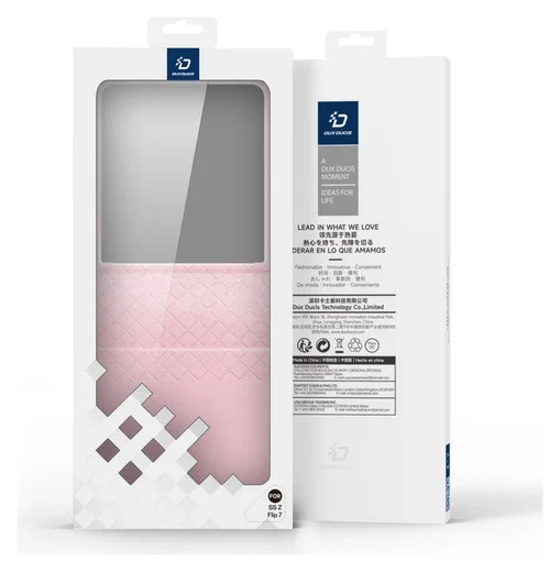 Dux Ducis Bril Samsung Galaxy Z Flip 7 Hoesje Back Cover Roze afbeelding 11