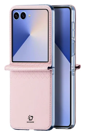 Dux Ducis Bril Samsung Galaxy Z Flip 7 Hoesje Back Cover Roze afbeelding 2