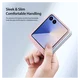 Dux Ducis Bril Samsung Galaxy Z Flip 7 Hoesje Back Cover Roze afbeelding 4