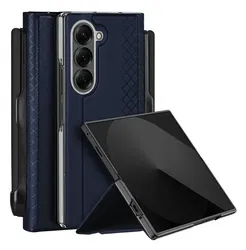 Dux Ducis Bril Samsung Galaxy Z Fold 7 Hoesje Back Cover Blue afbeelding