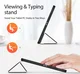 Dux Ducis Domo Samsung Galaxy Tab S10 FE Plus Hoes Tri-Fold Book Case Zwart afbeelding 4