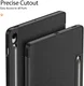 Dux Ducis Domo Samsung Galaxy Tab S10 FE Plus Hoes Tri-Fold Book Case Zwart afbeelding 6