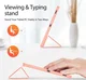 Dux Ducis Domo Samsung Galaxy Tab S10 FE Plus Hoes Tri-Fold Book Case Roze afbeelding 3