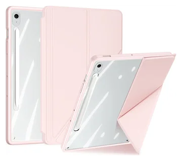 Dux Ducis Magi Samsung Galaxy Tab S10 FE Plus Hoes V-Fold Book Case Roze