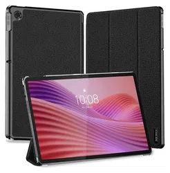 Dux Ducis Domo Lenovo Tab K10 Gen 2 Hoes Tri-Fold Book Case Zwart afbeelding