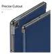 Dux Ducis Domo Lenovo Tab K10 Gen 2 Hoes Tri-Fold Book Case Blauw afbeelding 6