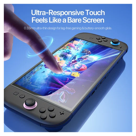 Dux Ducis Nintendo Switch 2 Screen Protector 9H Tempered Glass met Tray afbeelding 5