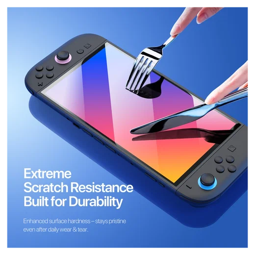 Dux Ducis Nintendo Switch 2 Screen Protector 9H Tempered Glass met Tray afbeelding 8