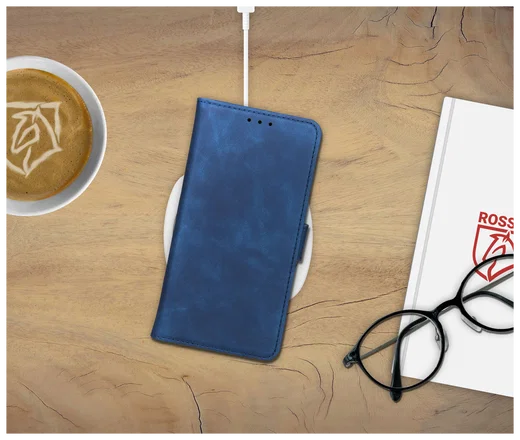 Rosso Element Xiaomi Poco F7 Pro Hoesje Book Case Wallet Blauw afbeelding 4