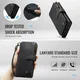 CaseMe C30 Samsung Galaxy S25 Edge Hoesje Pasjeshouder Book Case Zwart afbeelding 9