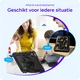 Apple iPad 11 (2025) / 10.9 (2022) Hoes met Screen Protector en Handriem Roze afbeelding 6
