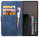 Rosso Element Samsung Galaxy Z Fold 7 Hoesje Book Case Wallet Blauw