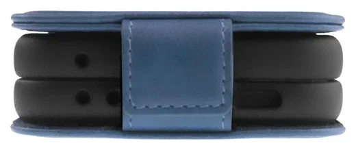 Rosso Element Samsung Galaxy Z Flip 7 Hoesje Book Case Wallet Blauw afbeelding 5