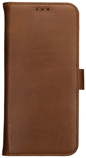 Rosso Deluxe Samsung Galaxy Z Fold 7 Hoesje Echt Leer Book Case Bruin afbeelding 11