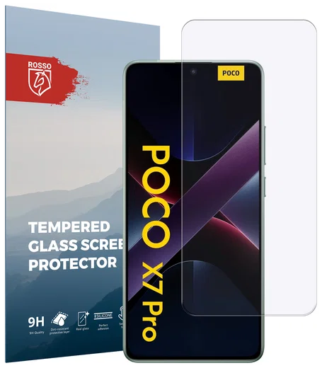 Rosso Xiaomi Poco X7 Pro 9H Tempered Glass Screen Protector afbeelding 1