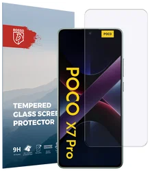 Rosso Xiaomi Poco X7 Pro 9H Tempered Glass Screen Protector afbeelding
