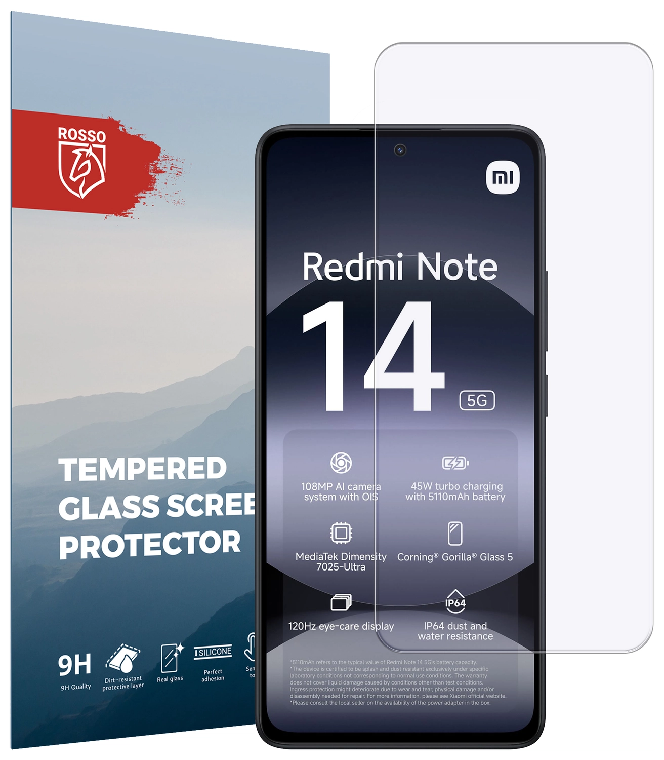 Xiaomi Redmi Note 14 5G Screen Protectors afbeelding