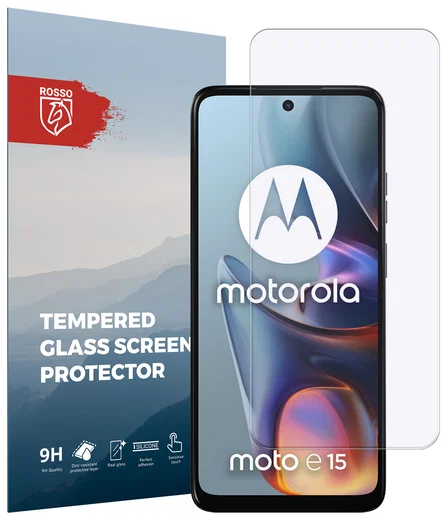 Rosso Motorola Moto E15 9H Tempered Glass Screen Protector afbeelding 1